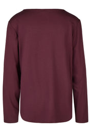Langarmshirt aus Viskose