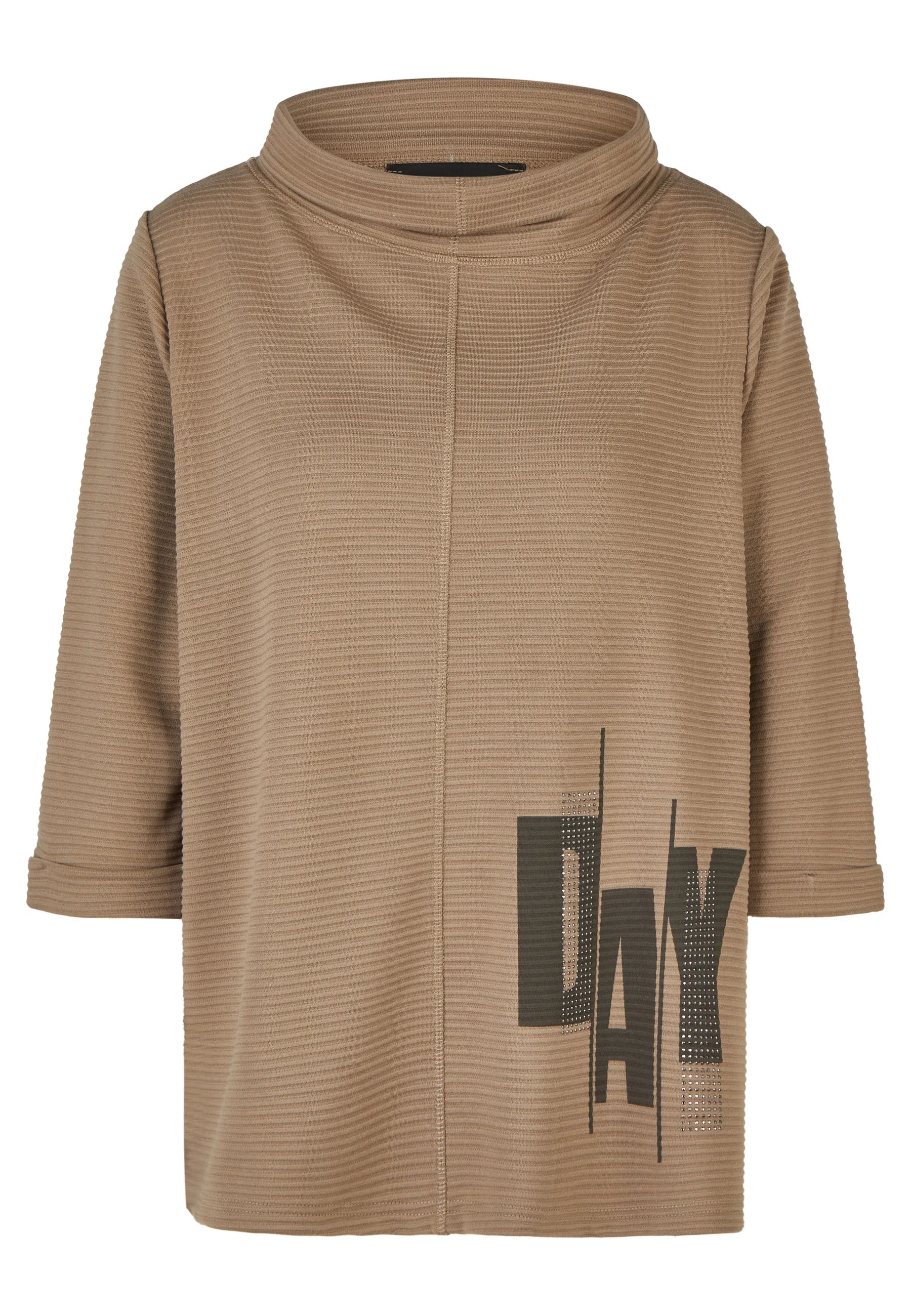 Sweatshirt mit Stehkragen