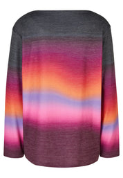 Langarmshirt aus Viskosemix