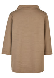 Sweatshirt mit Stehkragen