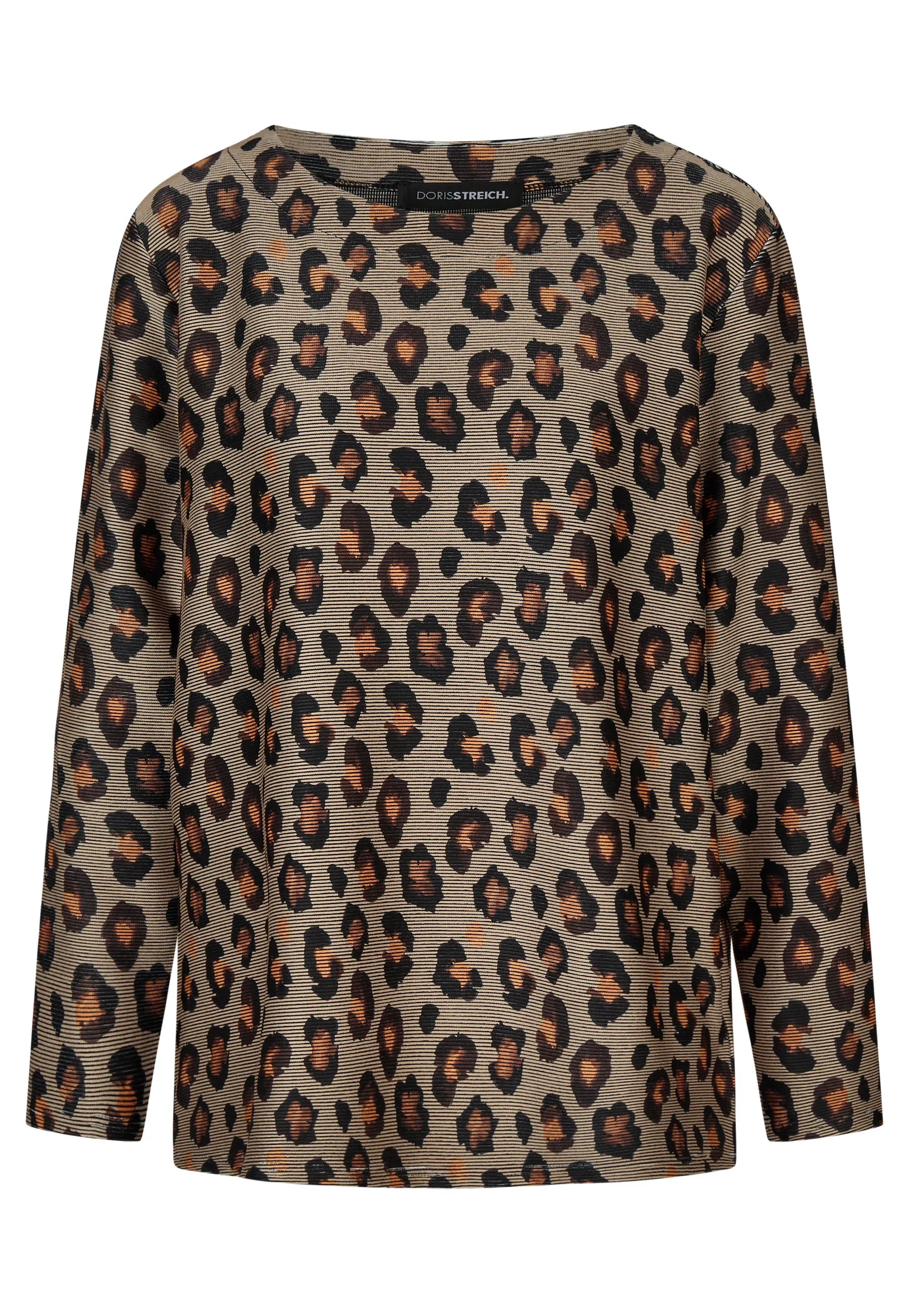 Sweatshirt mit Leoprint