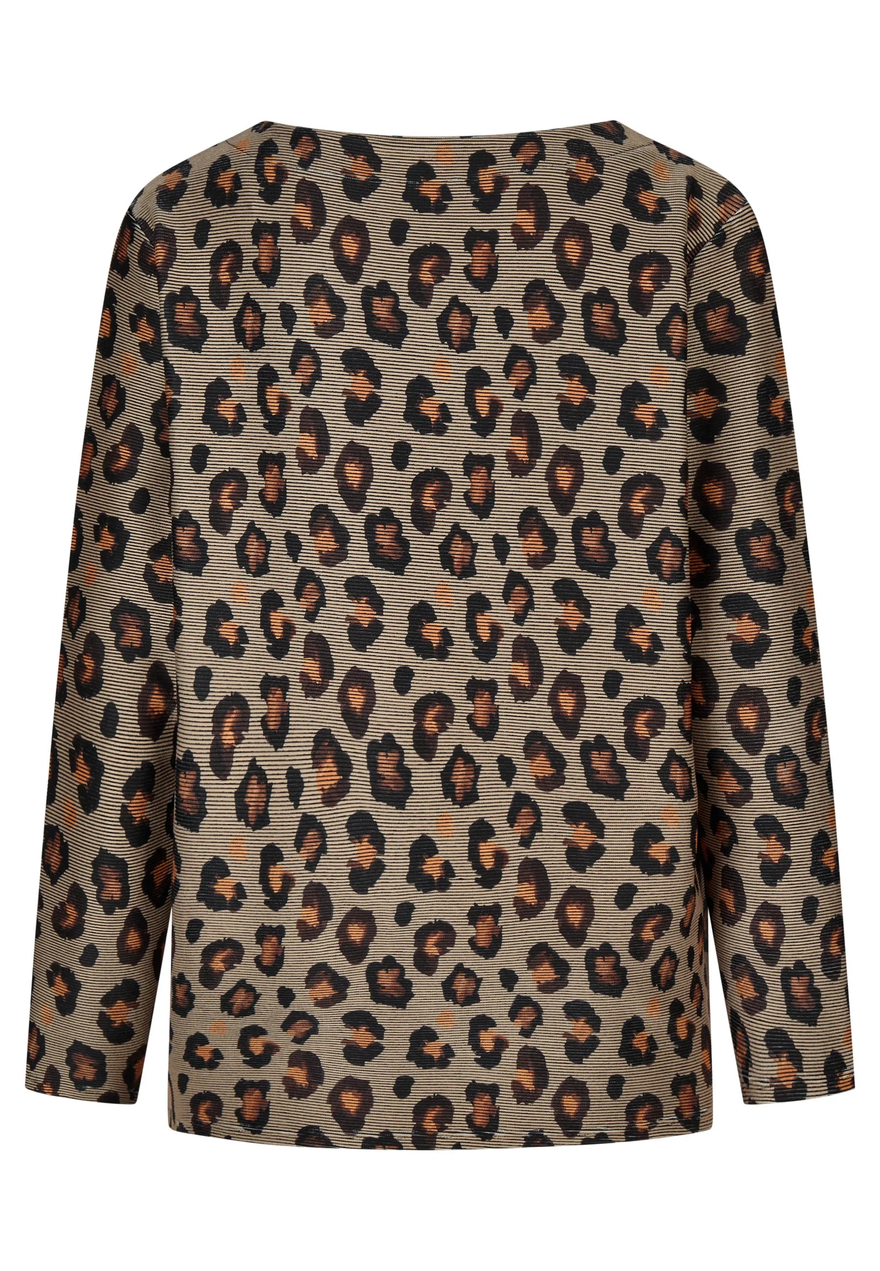 Sweatshirt mit Leoprint