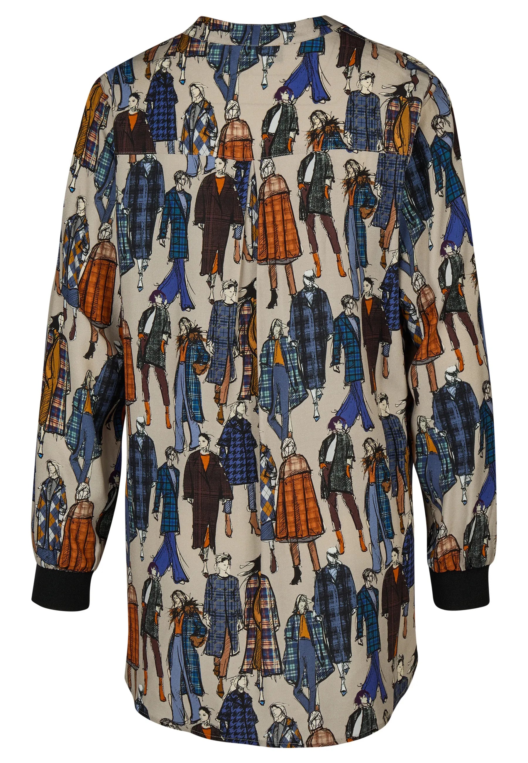 Bluse aus Viskose