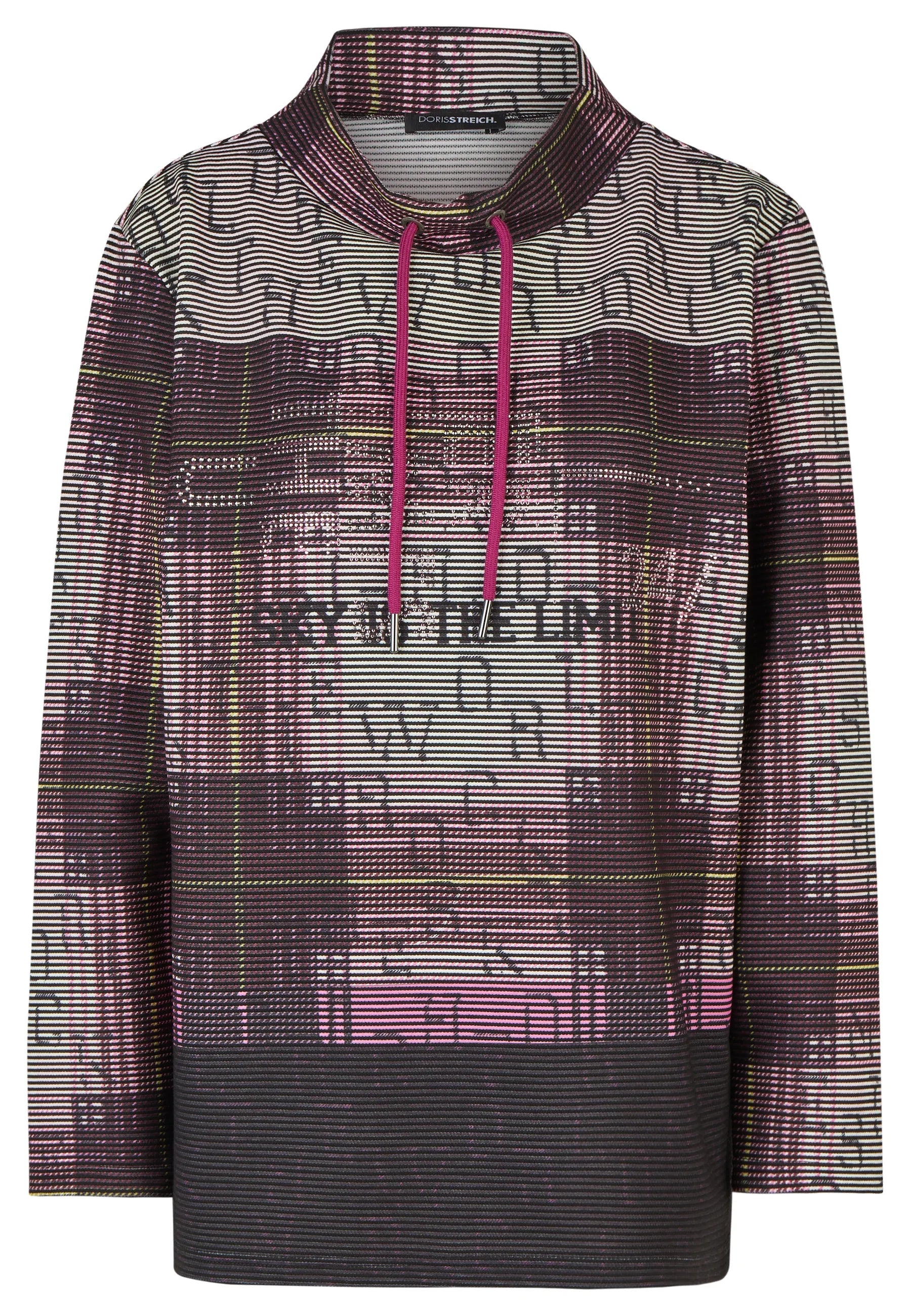 Sweatshirt mit Stehkragen