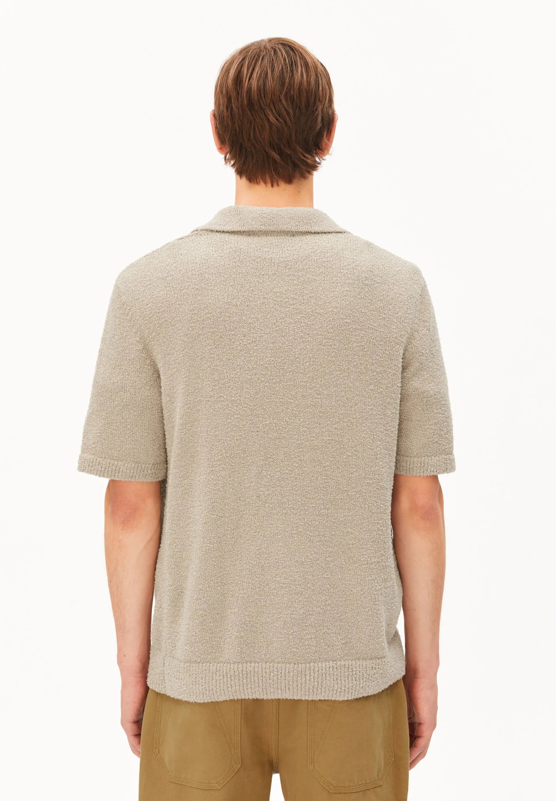 Poloshirt Regular Fit aus Bio-Baumwollmix
