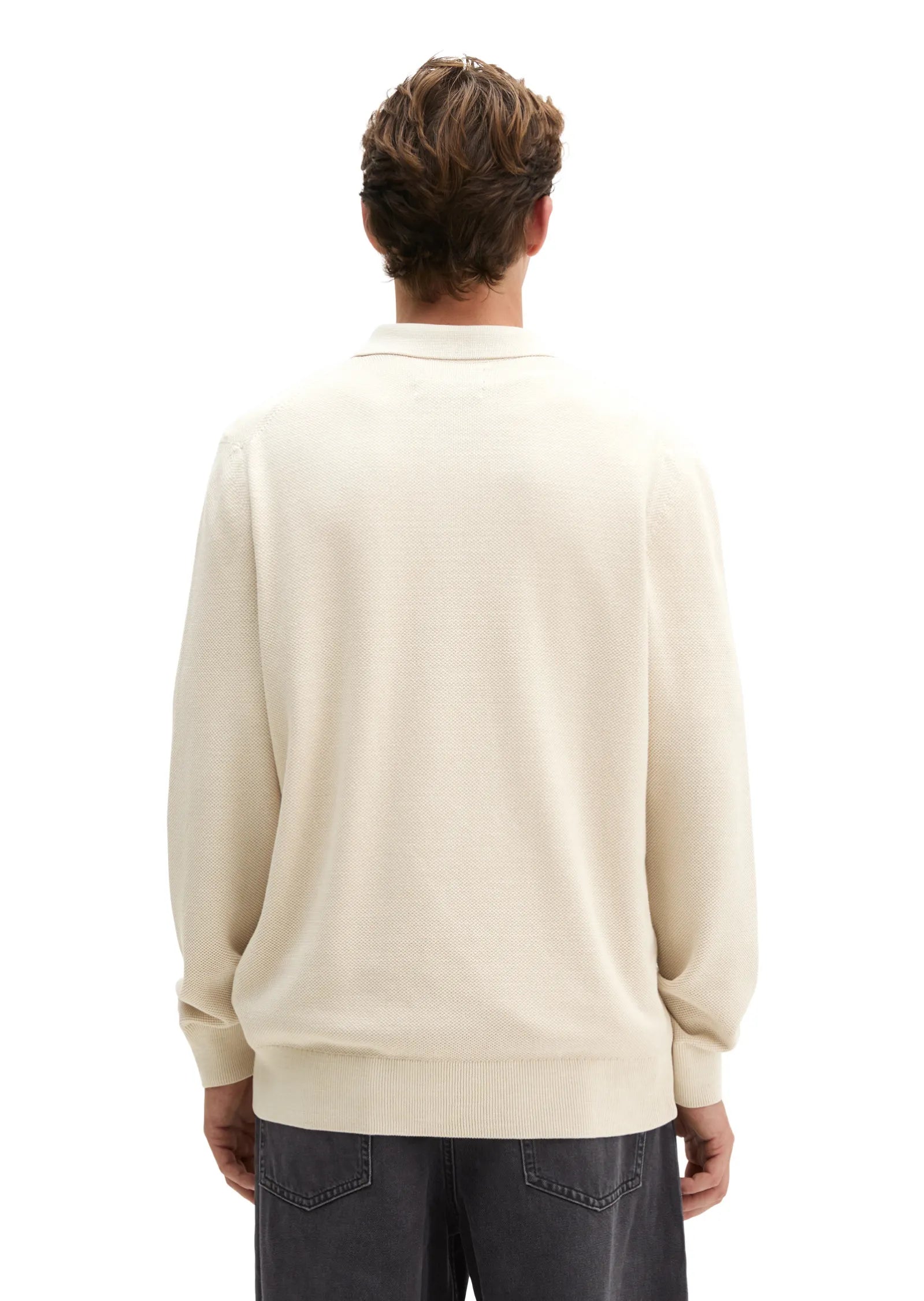 Strick-Poloshirt Regular Fit