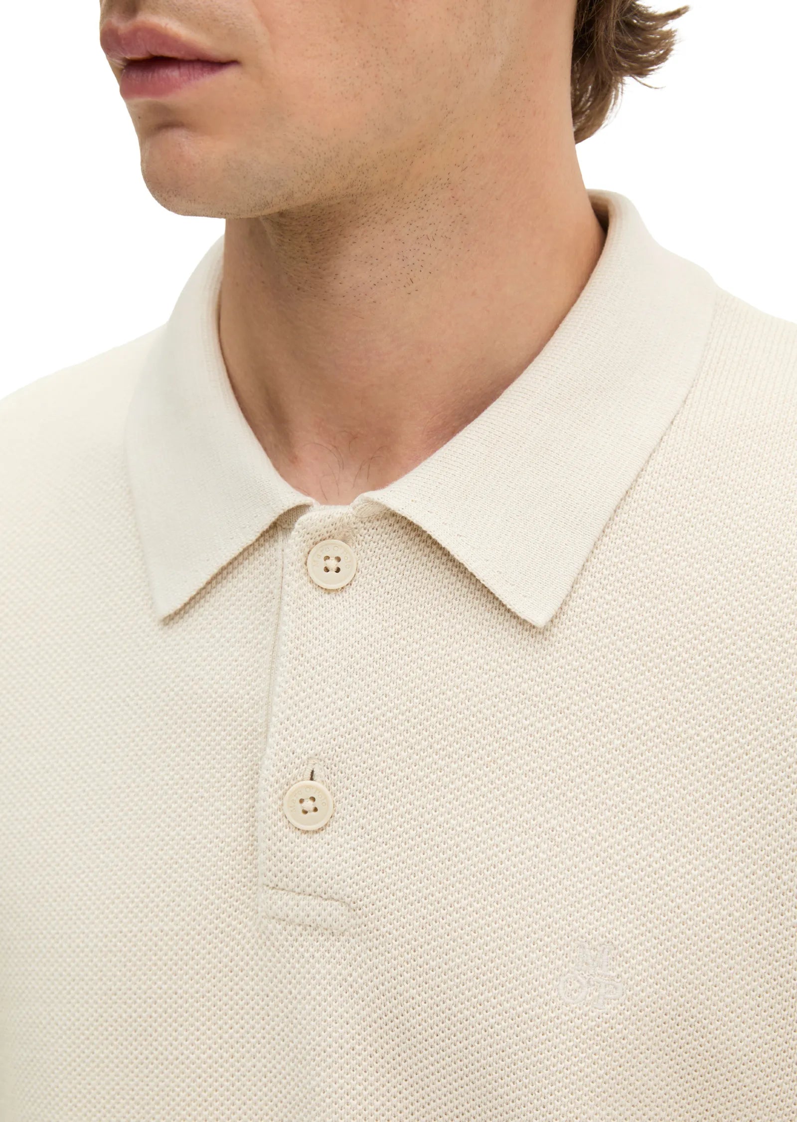 Strick-Poloshirt Regular Fit