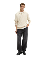 Strick-Poloshirt Regular Fit