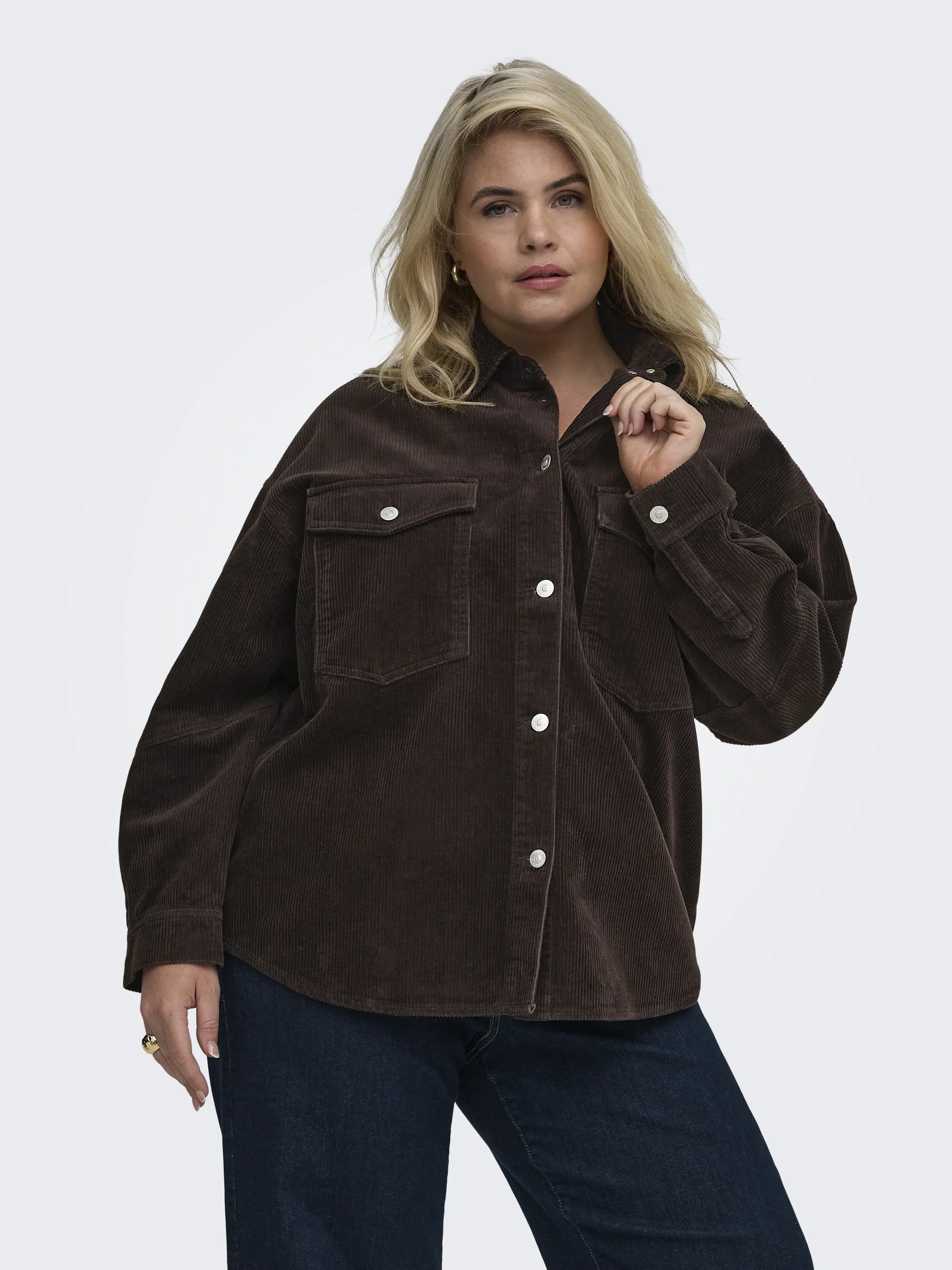 Overshirt CARTIGGY aus Baumwolle