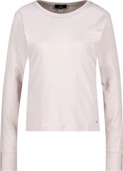 Langarmshirt aus Baumwolle
