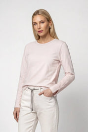 Langarmshirt aus Baumwolle