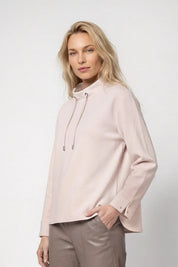 Sweatshirt mit Stehkragen