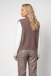 Strickpullunder mit Stehkragen