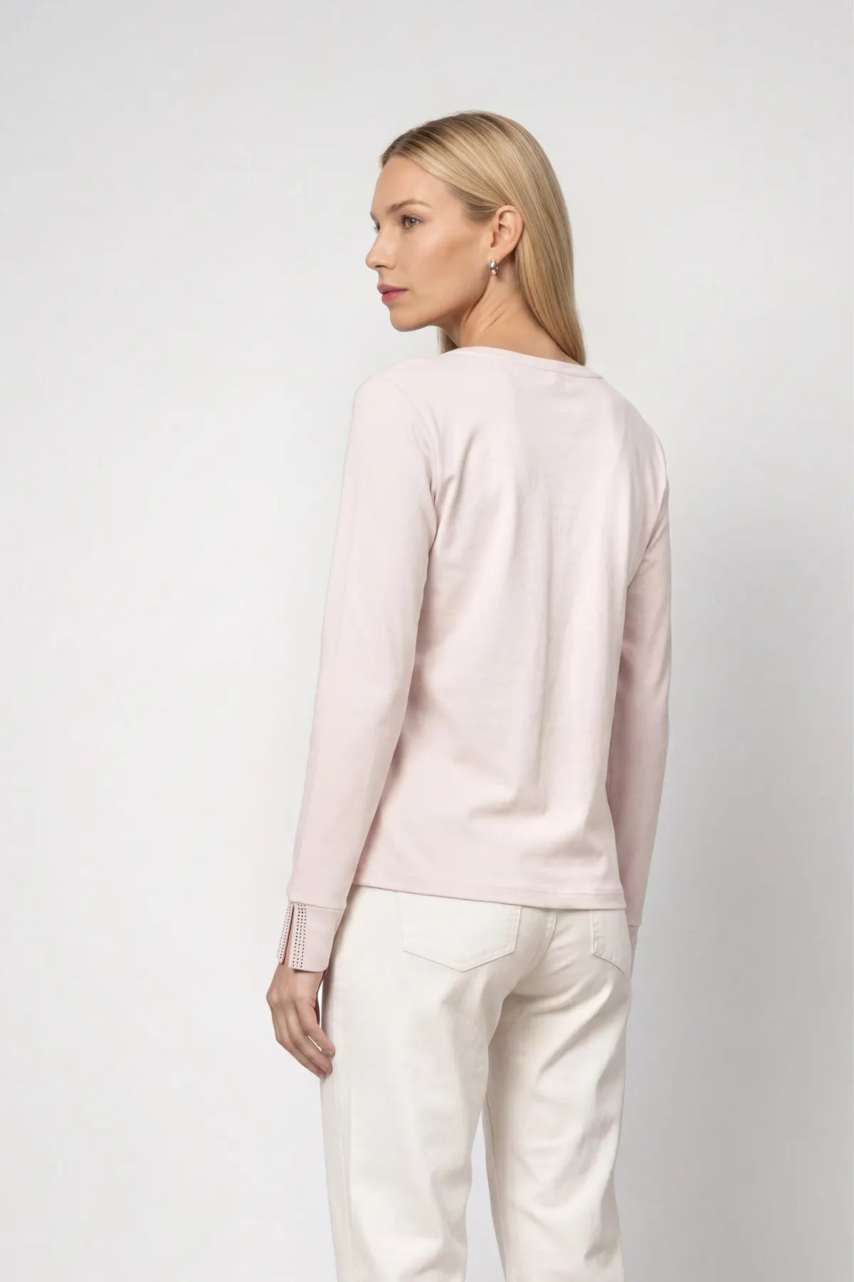Langarmshirt aus Baumwolle