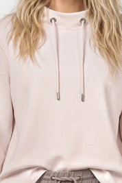 Sweatshirt mit Stehkragen