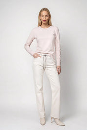 Langarmshirt aus Baumwolle