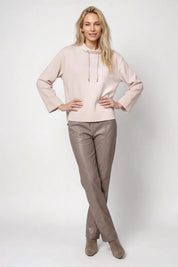 Sweatshirt mit Stehkragen