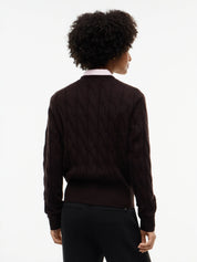Strickjacke aus Wolle