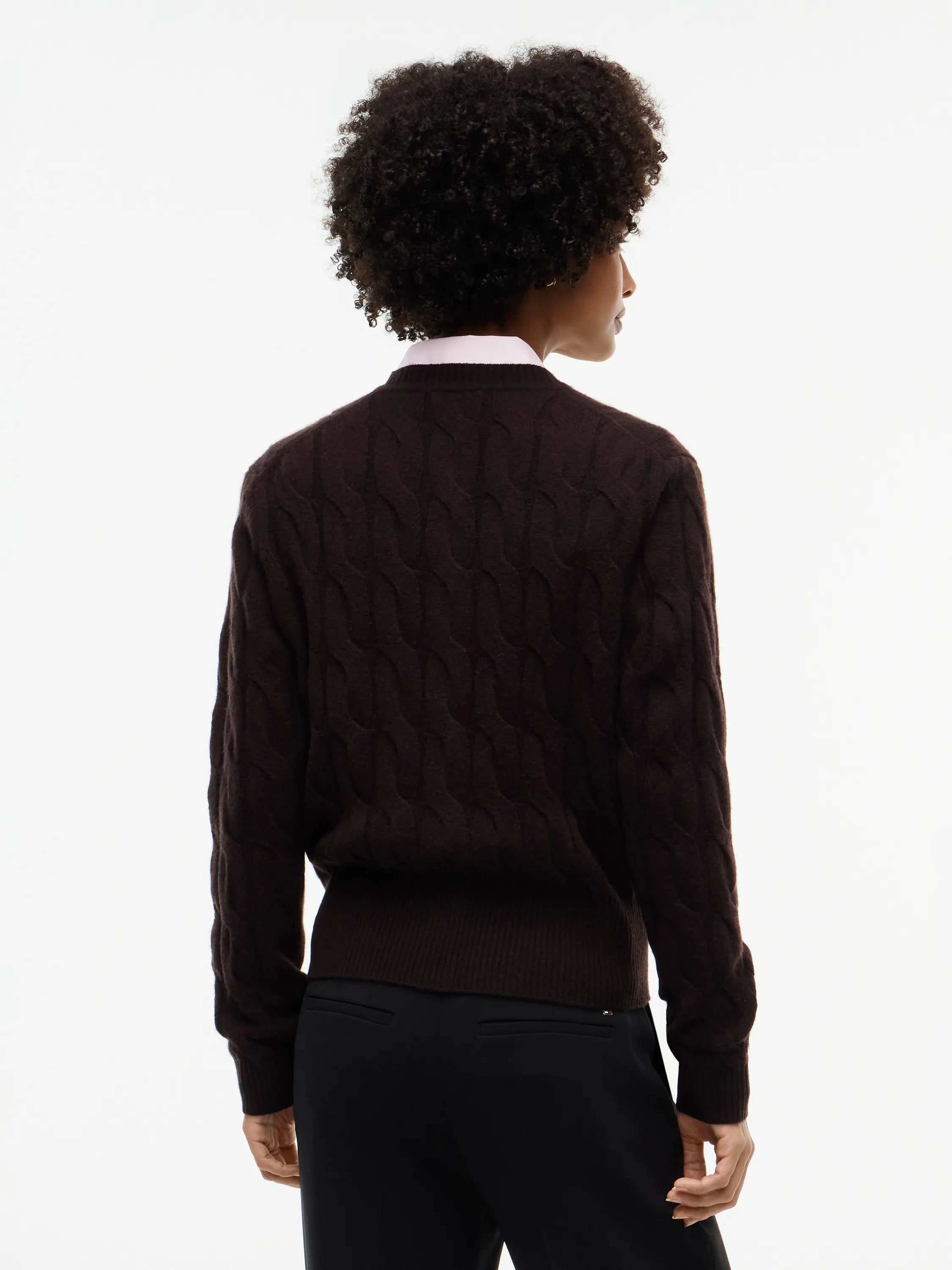 Strickjacke aus Wolle
