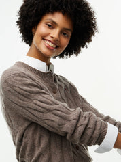 Strickjacke aus Wolle