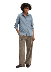 Bluse Regular Fit aus Feincord