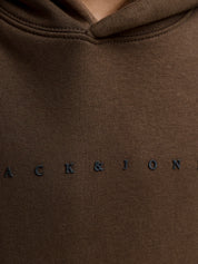 Sweathoodie mit Logoprint