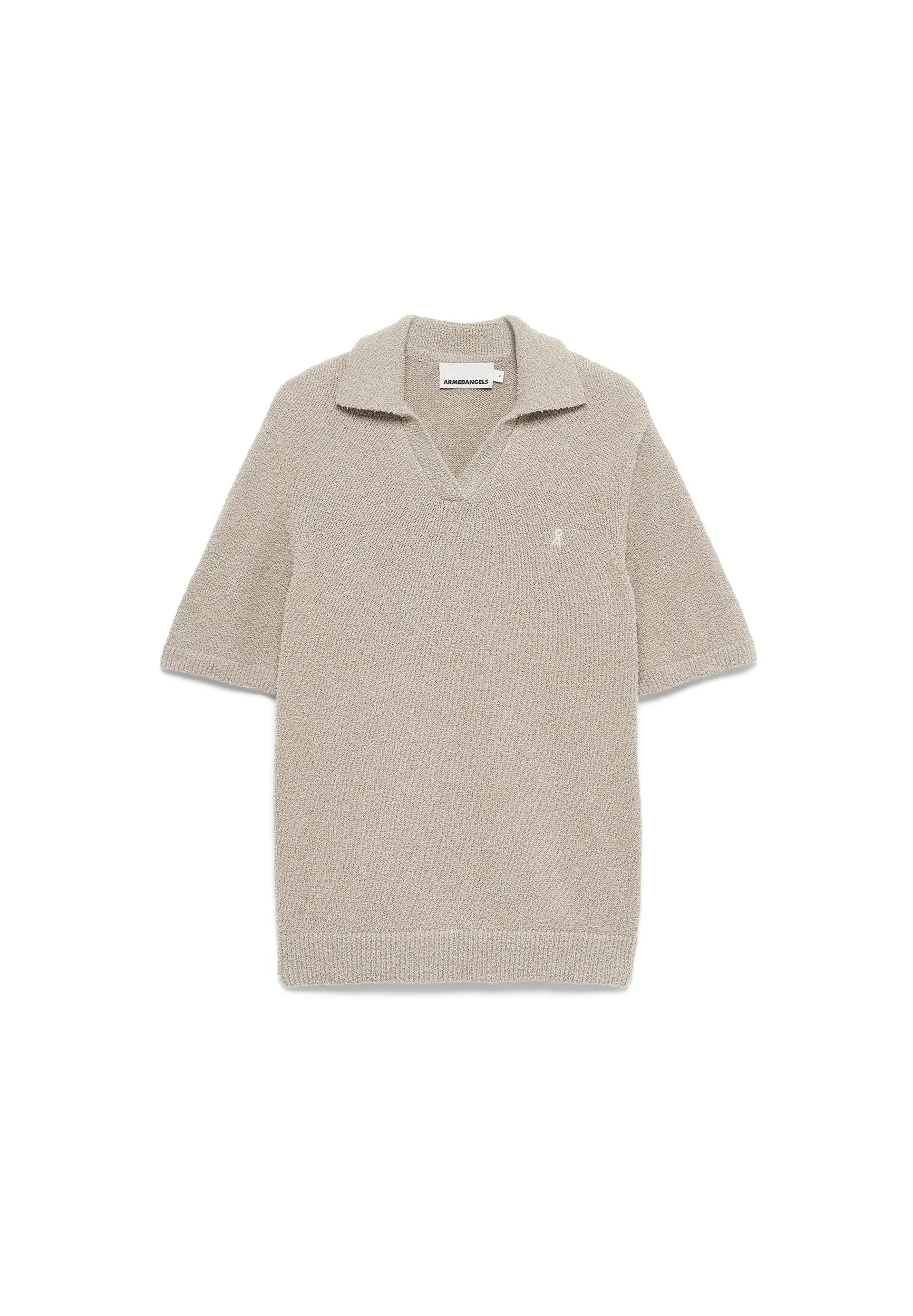 Poloshirt Regular Fit aus Bio-Baumwollmix
