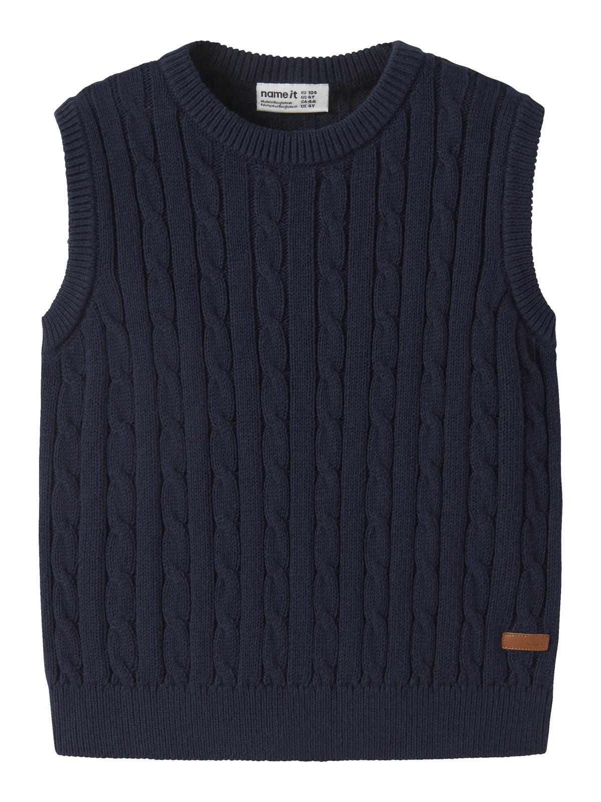 Strickpullunder aus Baumwolle