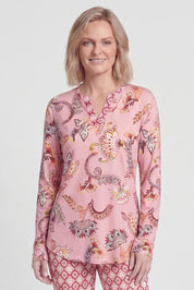 Langarmshirt aus Modalmix