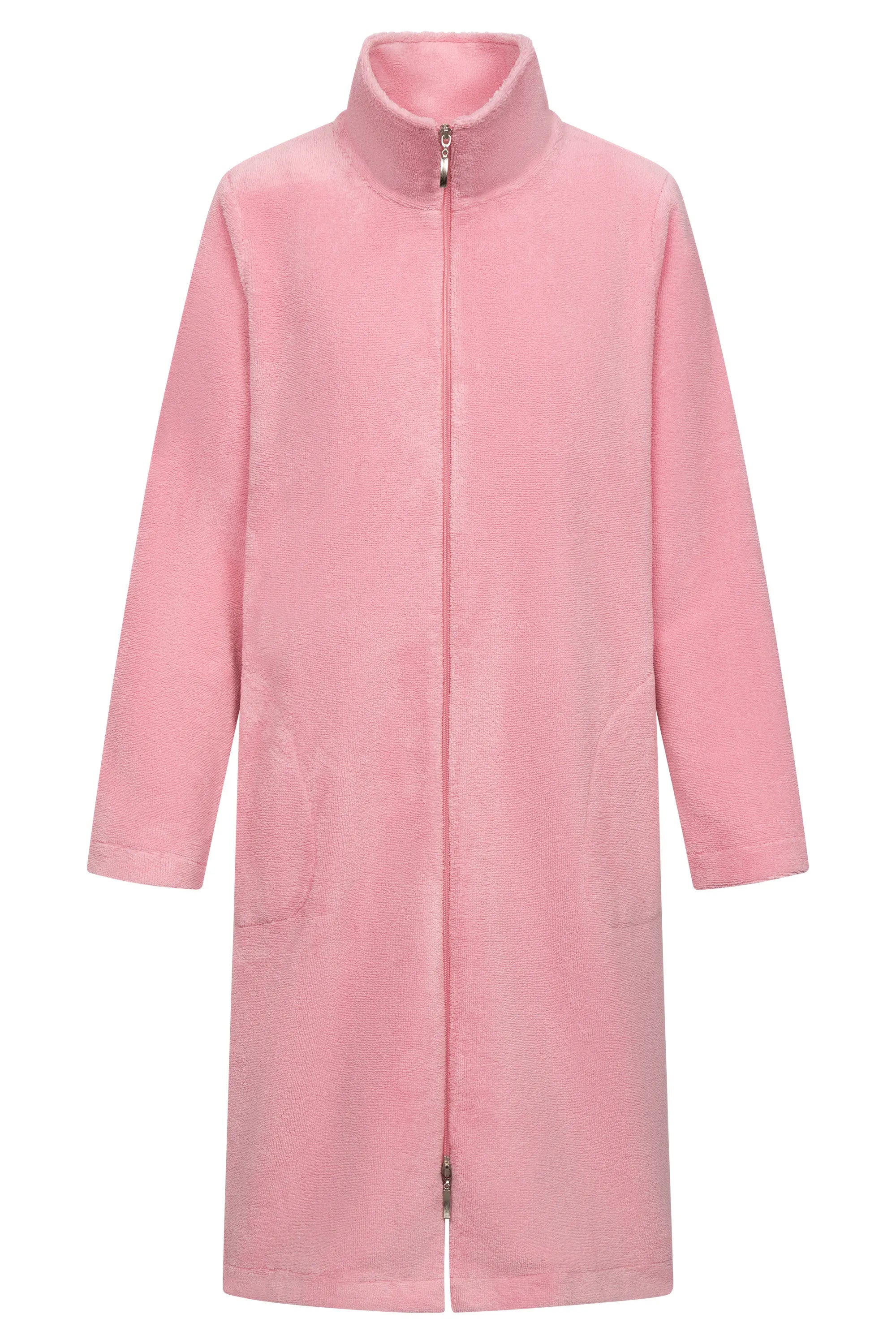 Robe mit Stehkragen