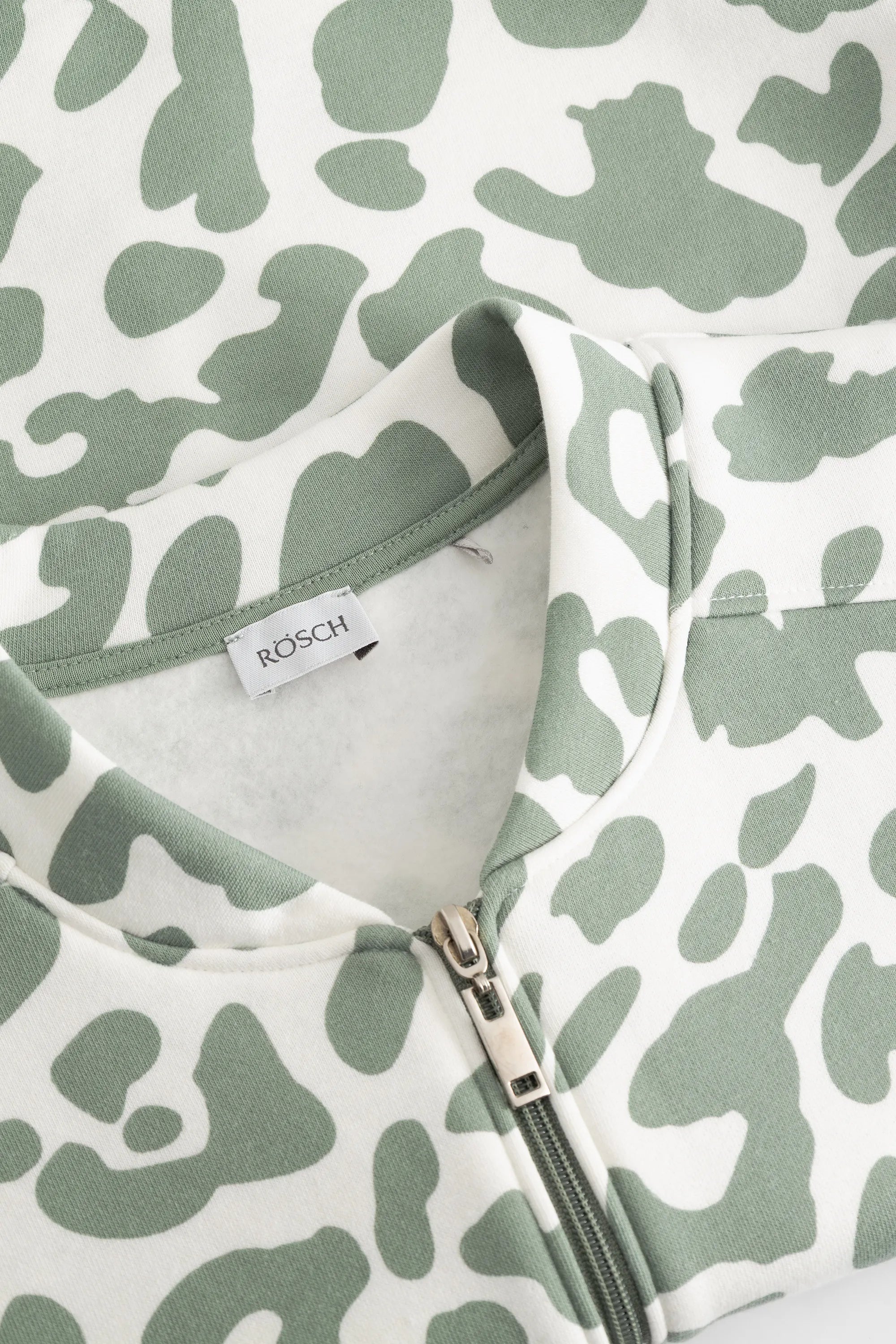 Sweatjacke aus Baumwollmix