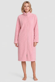 Robe mit Stehkragen