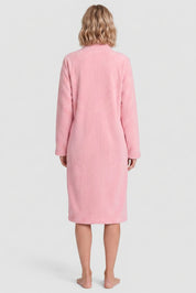 Robe mit Stehkragen