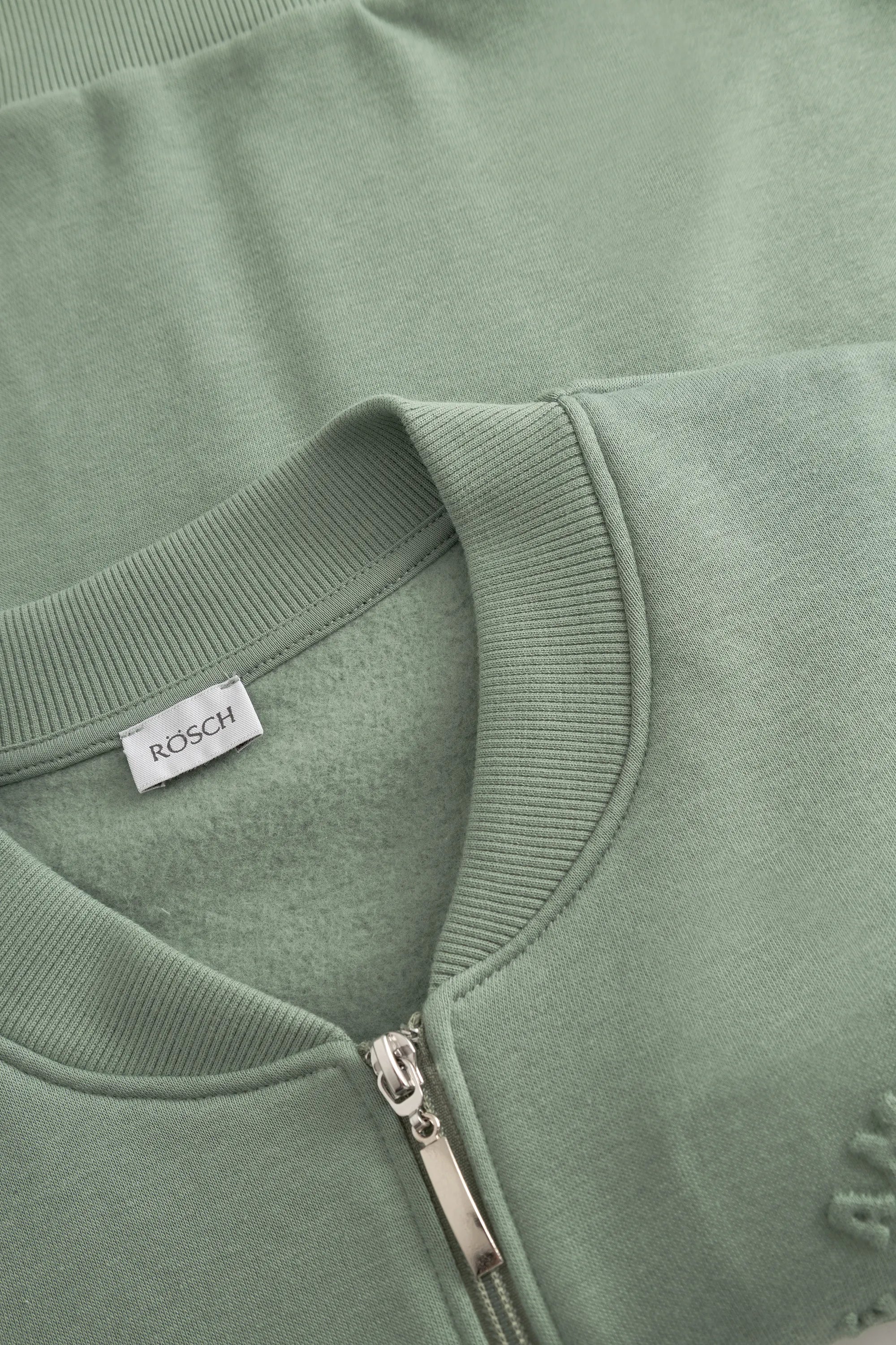Sweatjacke aus Baumwollmix