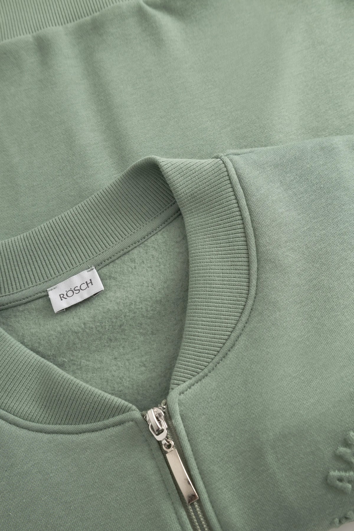 Sweatjacke aus Baumwollmix