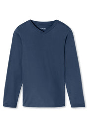 Langarmshirt aus Baumwolle