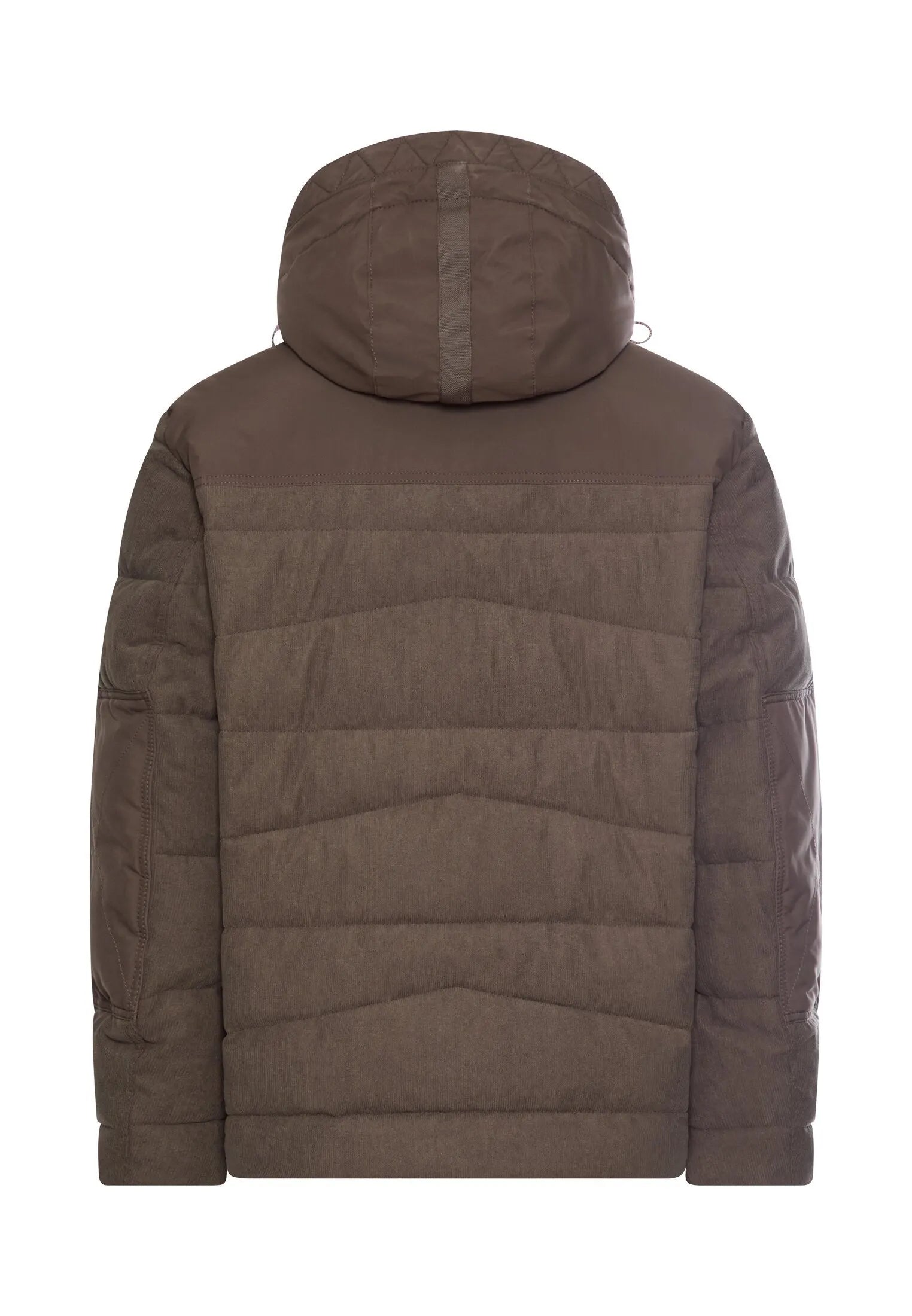 Winterjacke mit abnehmbarer Kapuze