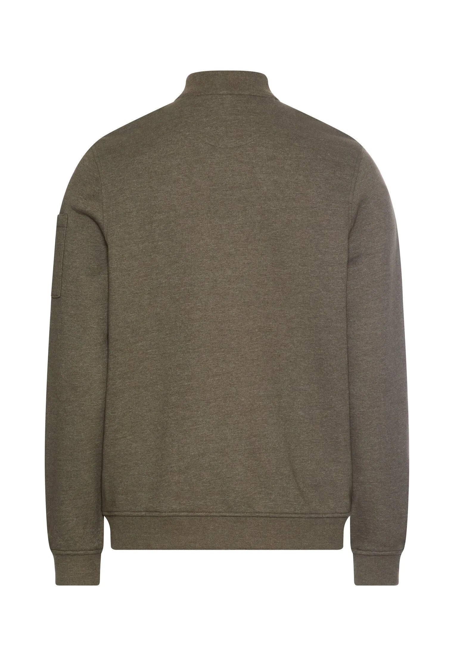 Sweat-Bomberjacke mit Ärmeltasche
