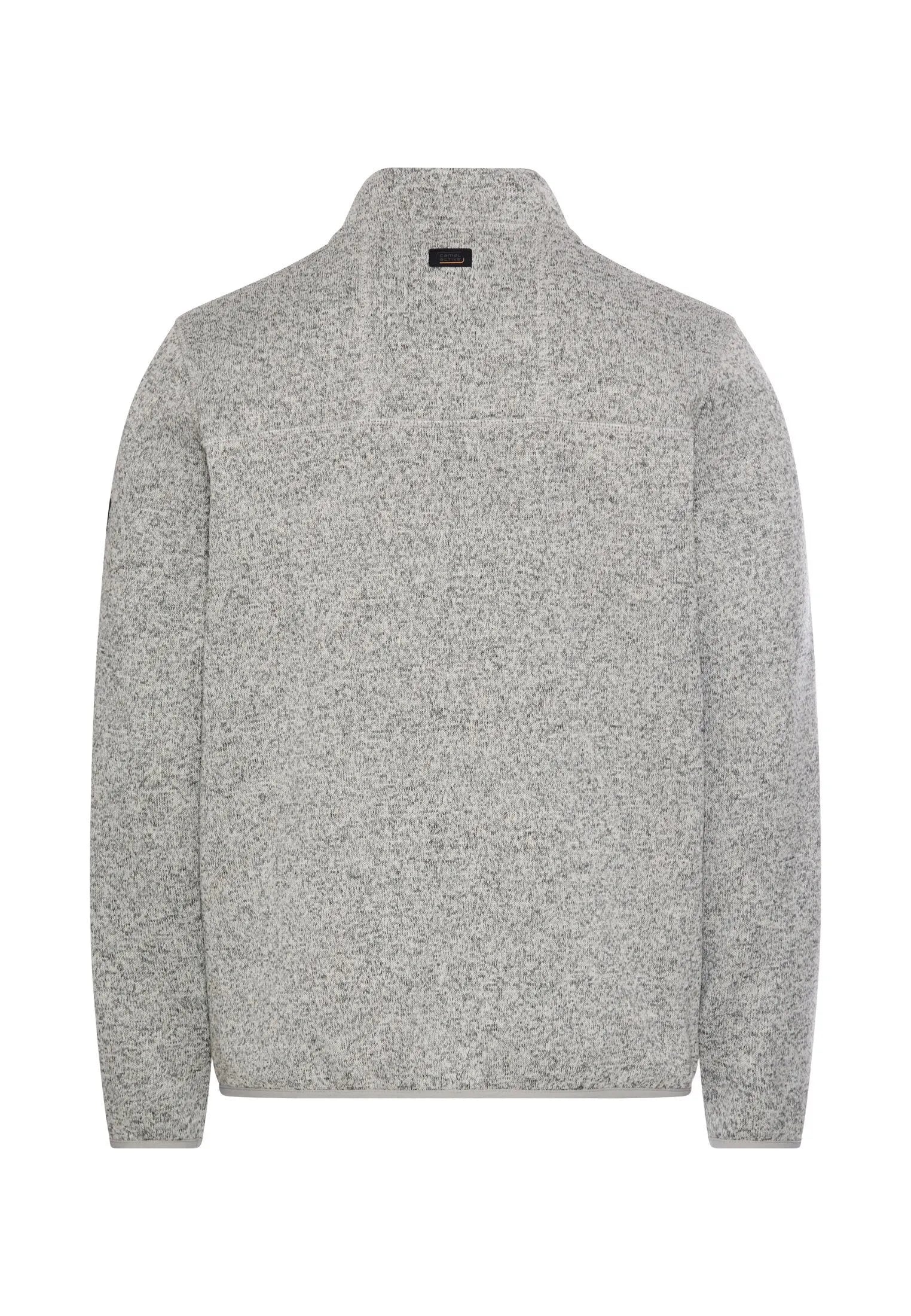 Fleecejacke mit Stehkragen