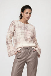 Strickpullover aus Wollmix
