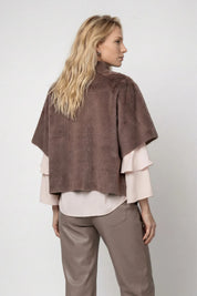 Overshirt aus Kunstfell