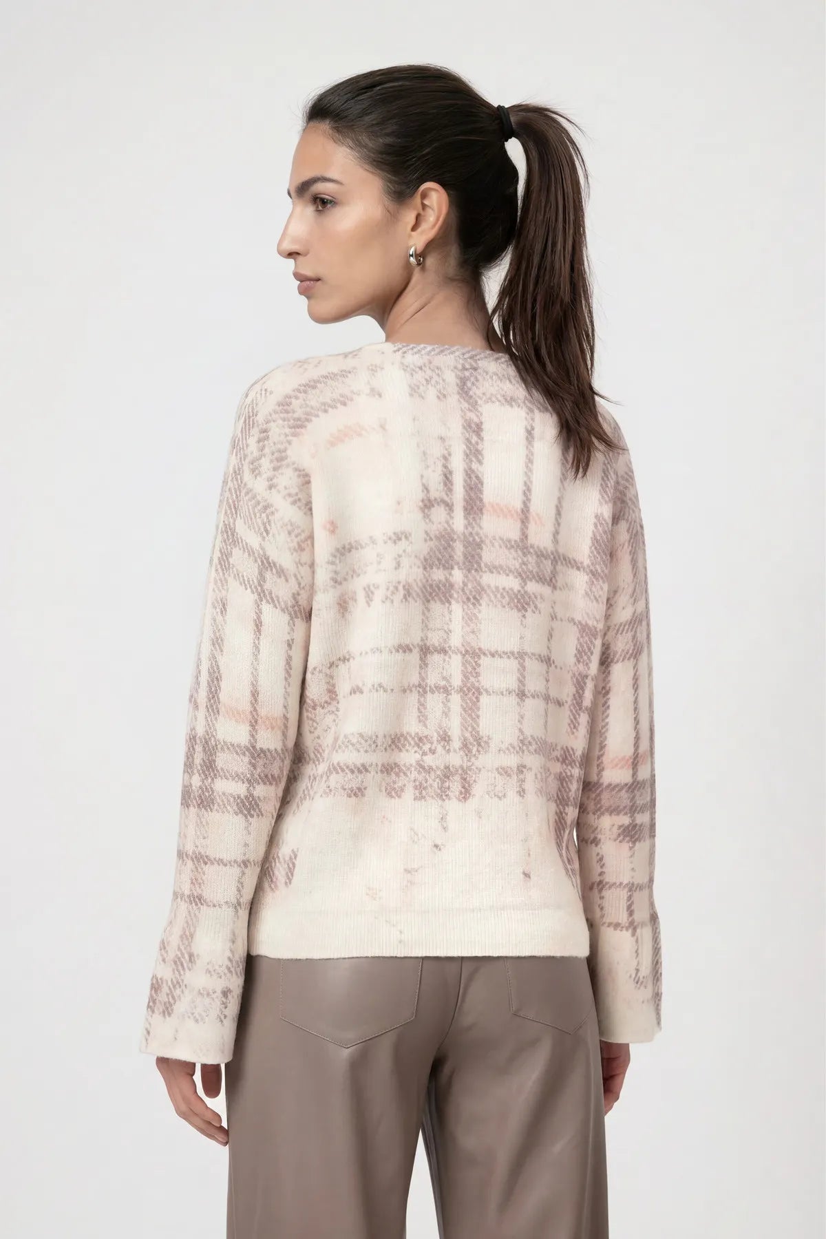 Strickpullover aus Wollmix