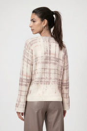 Strickpullover aus Wollmix