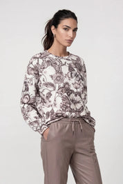 Sweatshirt aus Viskosemix