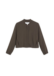 Leichte Jacke mit Rundhals