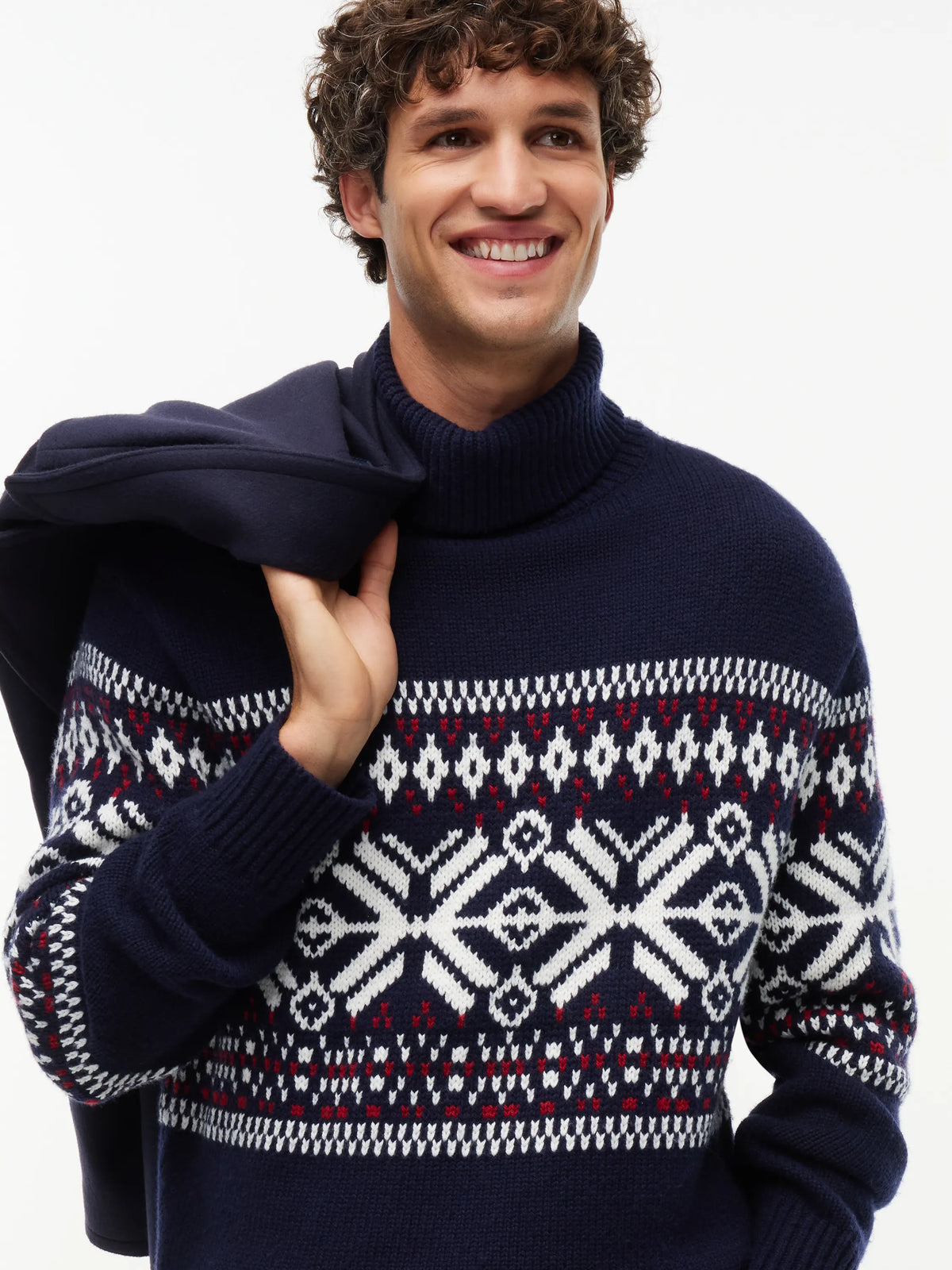 Strickpullover aus Wollmix