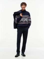 Strickpullover aus Wollmix