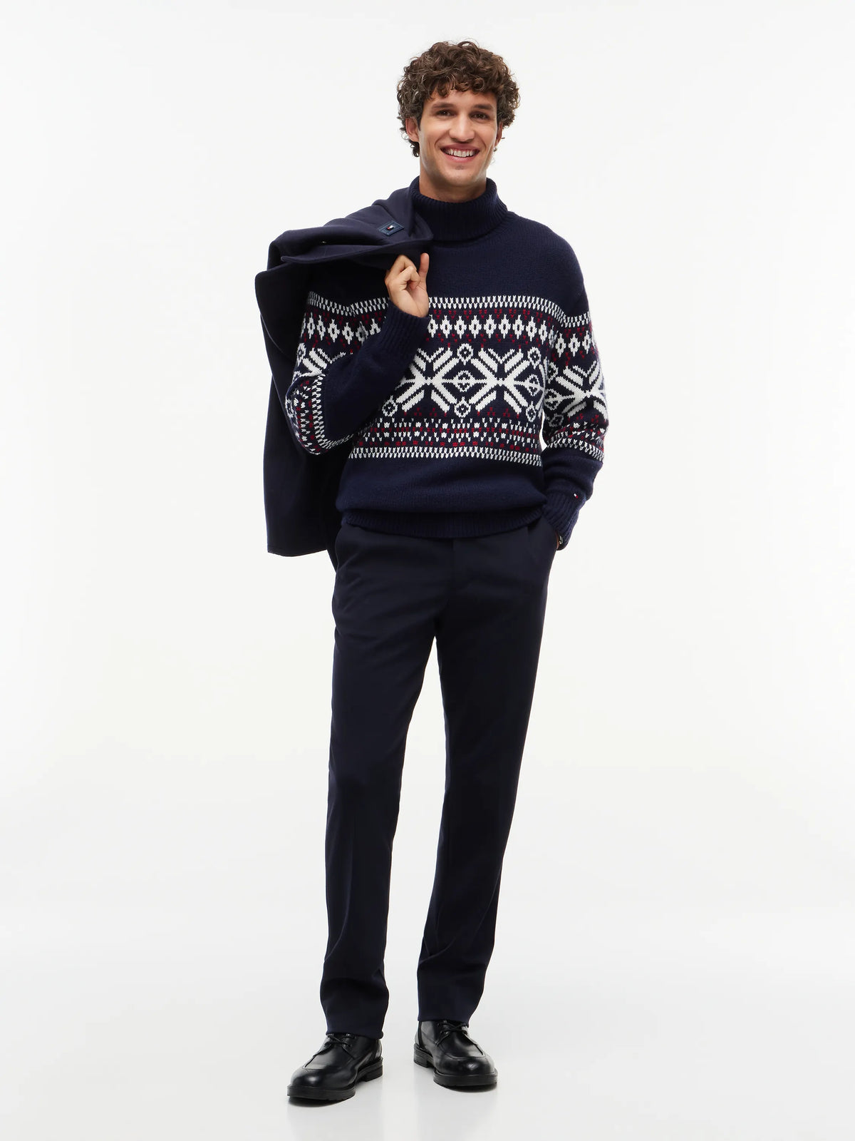 Strickpullover aus Wollmix