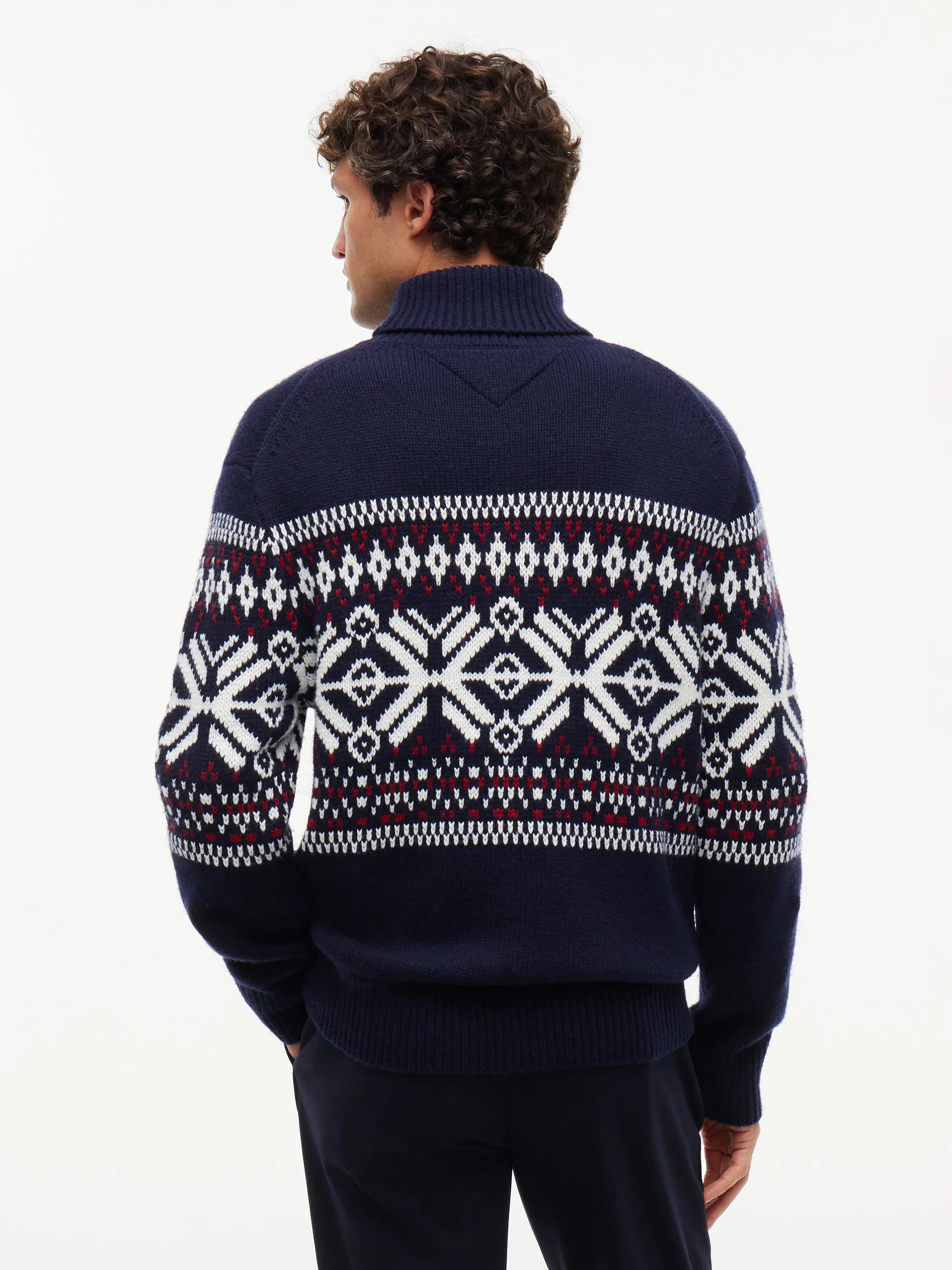 Strickpullover aus Wollmix