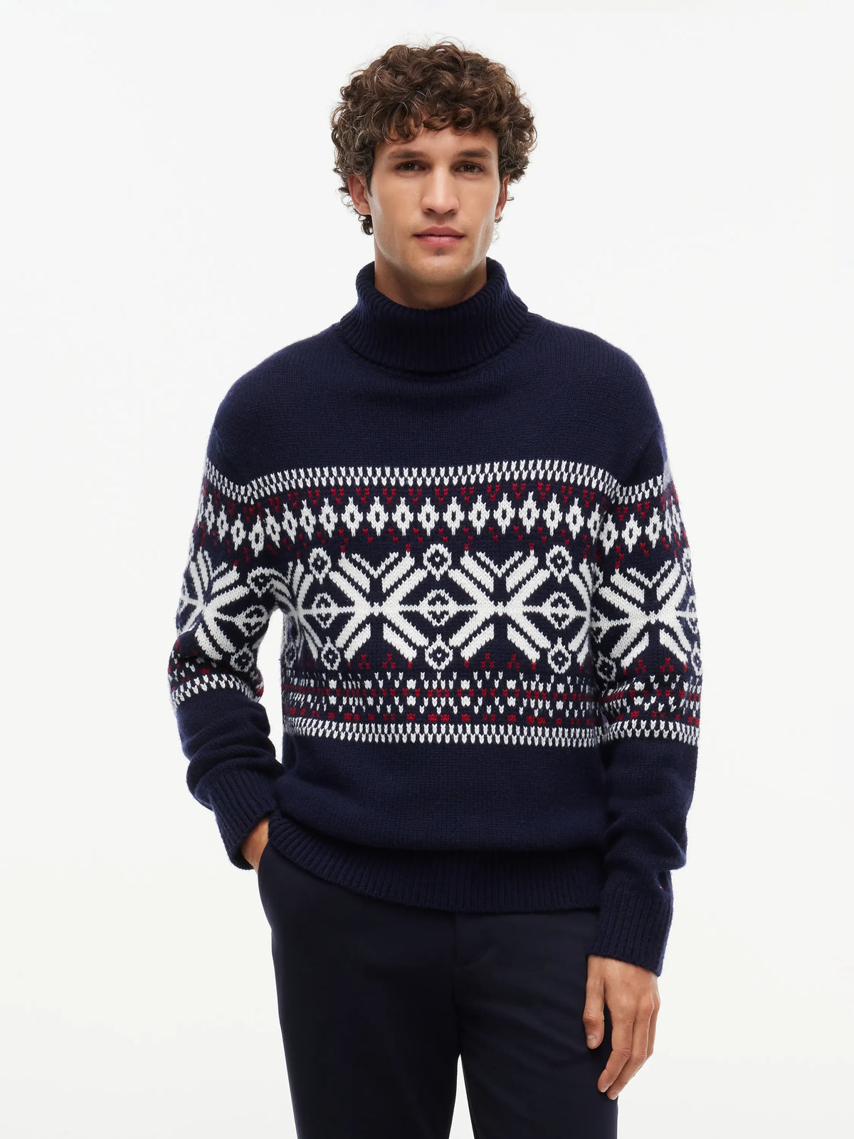 Strickpullover aus Wollmix